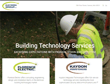 Tablet Screenshot of kaydongroup.com